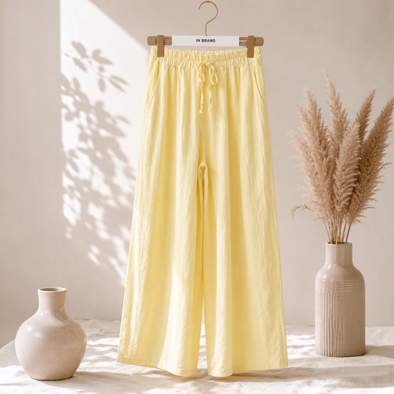 Pantalon Lin