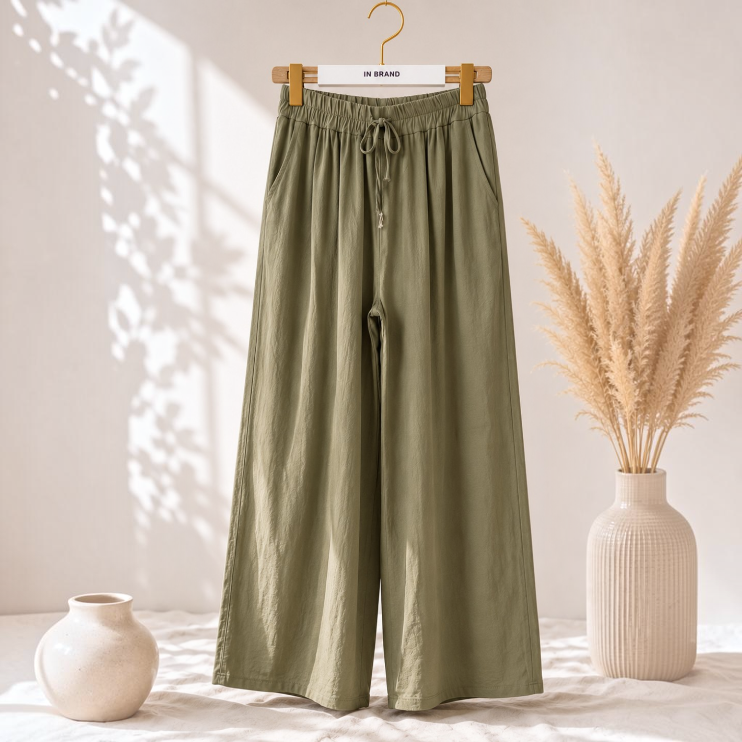 Pantalon Lin