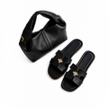 Pack Élégance Femme – Sac à Main + Claquettes Chic